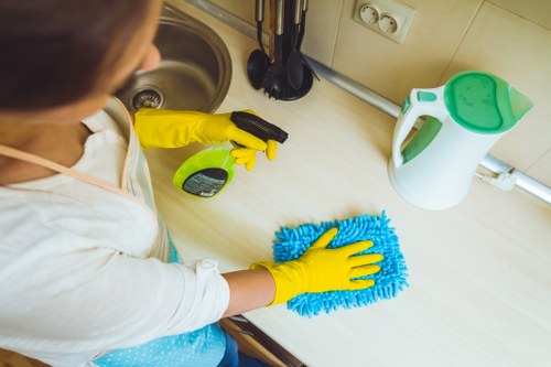 Professional curtain cleaning services for delicate drapes in North End